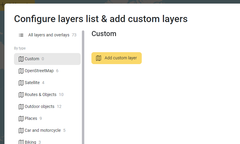 Add custom layer